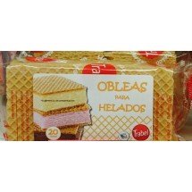 Trabel | Obleas para Helados Waffeln für Eis 20 Stück 600g (Gran Canaria)