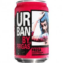 Urban by Firgas Fresa Sabor Premium Erdbeer-Limonade 330ml Dose (Gran Canaria)