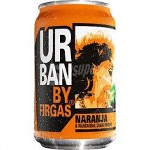 Urban by Firgas Naranja y Mandarina Orangen-&Mandarinen-Limonade 330ml Dose (Gran Canaria)