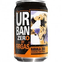 Urban by Firgas Naranja y Mandarina Zero Orangen-Mandarinen-Limonade zuckerfrei 330ml Dose (Gran Canaria)