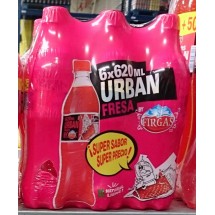 Urban by Firgas Fresa Erdbeer-Limonade 620ml 6er Pack (Gran Canaria)