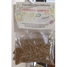 Vegetales para Infusion | Albahaca Basilisco Basilikum 10g (Gran Canaria)