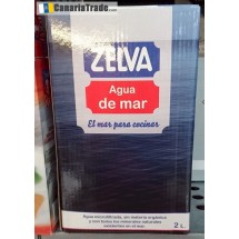 Zelva | Agua de mar Sal Salz 2l Karton (Teneriffa)