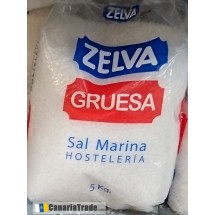 Zelva | Gruesa Marina Hosteleria Salz Tüte 5kg Sack (Gran Canaria)