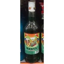 Zumos | Dos Loros Jarabe de Menta Pfefferminz Cocktail-Getränk alkoholfrei 1l (Gran Canaria)